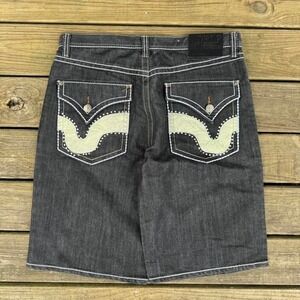 Vintage Y2K Delf Collection Super Baggy Long Big Pockets Skater Hip Hop Jorts